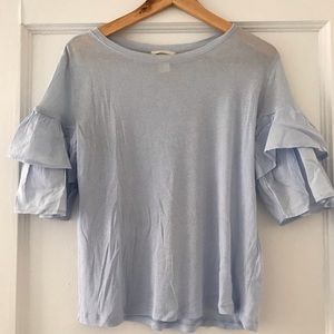 Blue Blouse H&M Size S Great Condition